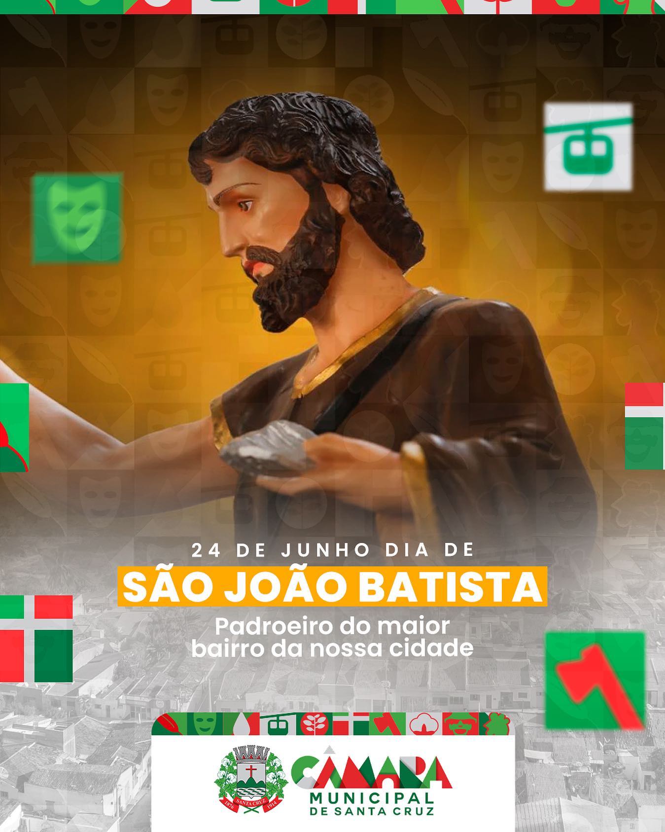 24 de Junho celebramos o dia de São João Batista