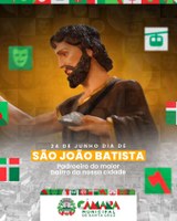 24 de Junho celebramos o dia de São João Batista