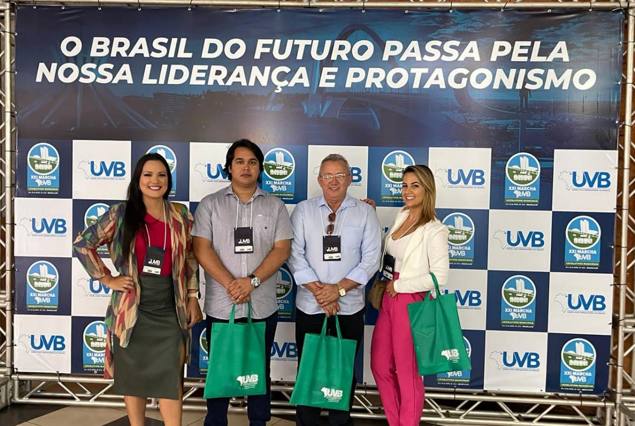 Câmara de Santa Cruz/RN envia comitiva de vereadores representando- a na XXII Marcha dos Vereadores, que acontece em Brasília/DF