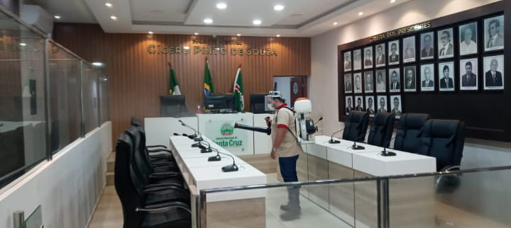 Câmara Municipal da cidade de Santa Cruz volta as atividades Normais