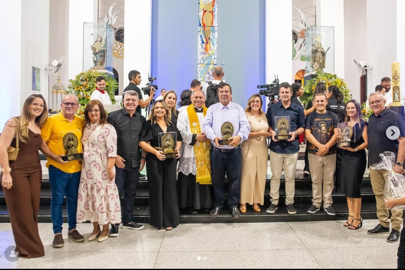 Câmara Municipal de Santa Cruz Participa da Novena de Santa Rita de Cássia