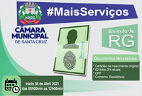 Câmara Municipal Inicia Emissão de Carteira de Identidade