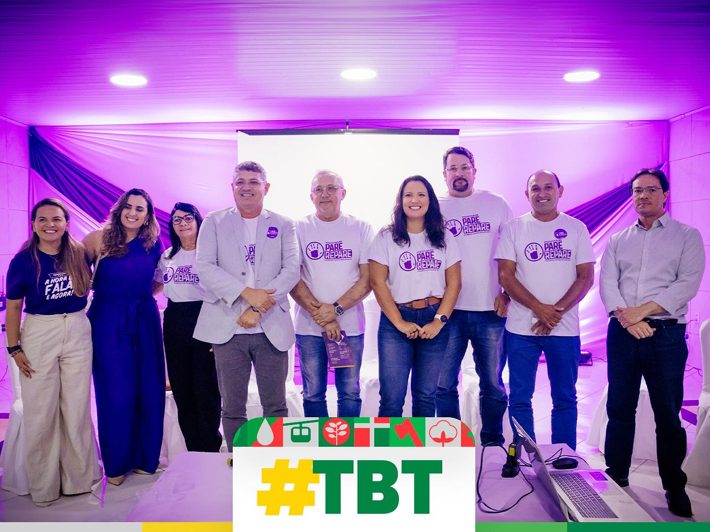 Durante o mês de agosto do ano passado a casa do povo promoveu a campanha PARE, REPARE. VIOLÊNCIA CONTRA MULHER, NÃO!