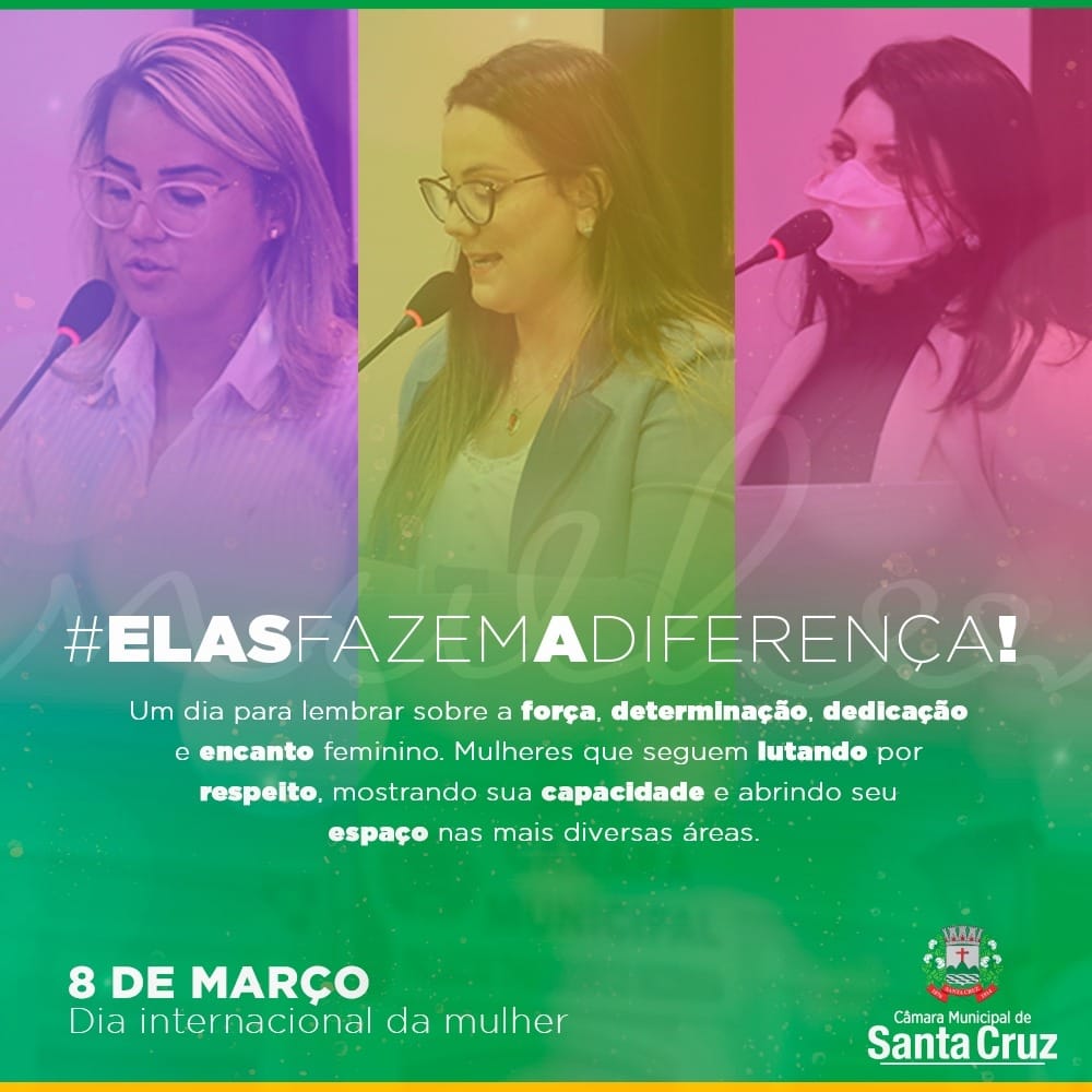 ELAS FAZEM A DIFERENÇA