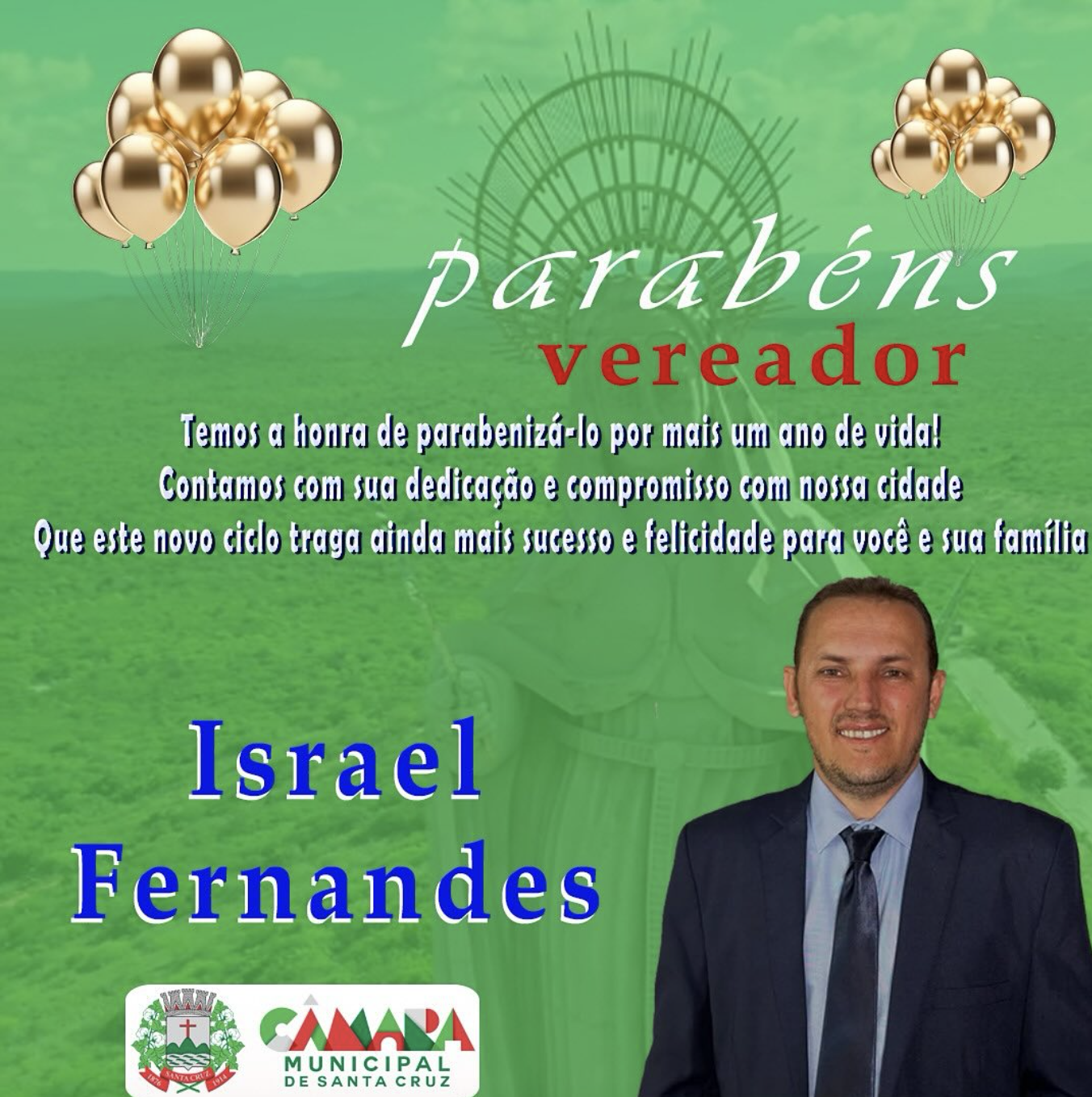 FELIZ ANIVERSÁRIO, ISRAEL FERNANDES!