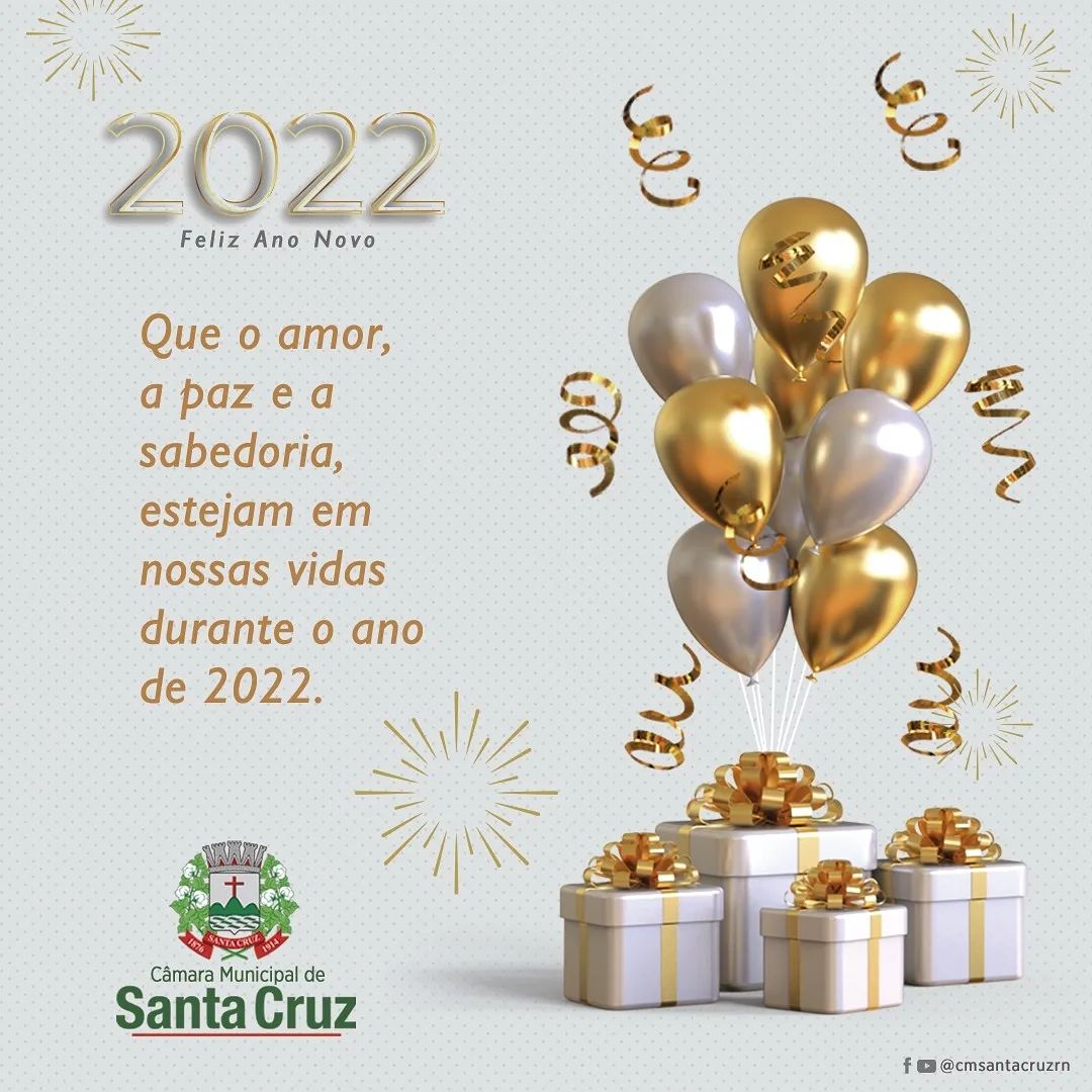 Feliz e Abençoado Ano Novo!