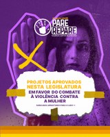 Mês de combate a violência contra a mulher