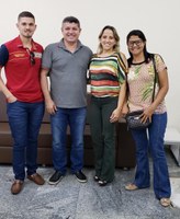 Presidente da Câmara e servidores se reúnem com a Diretora do ITEP Brígida; 