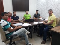 Reunião das Comissões para discurtir projetos.