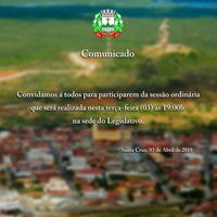 Sessão Ordinária 03/04/2018.