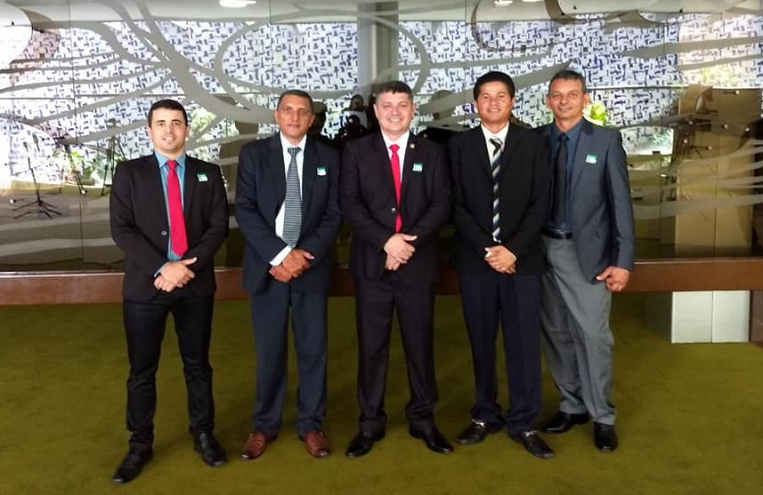 Vereadores de Santa Cruz marcam presença durante esta semana na XXII Marcha em Brasília.